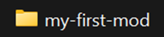 creating folder